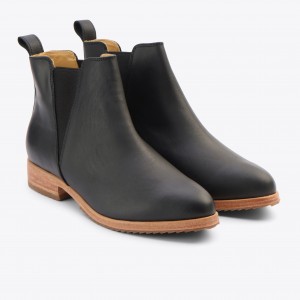 Black Women's Nisolo Classic Chelsea Boots | 503629-WNY