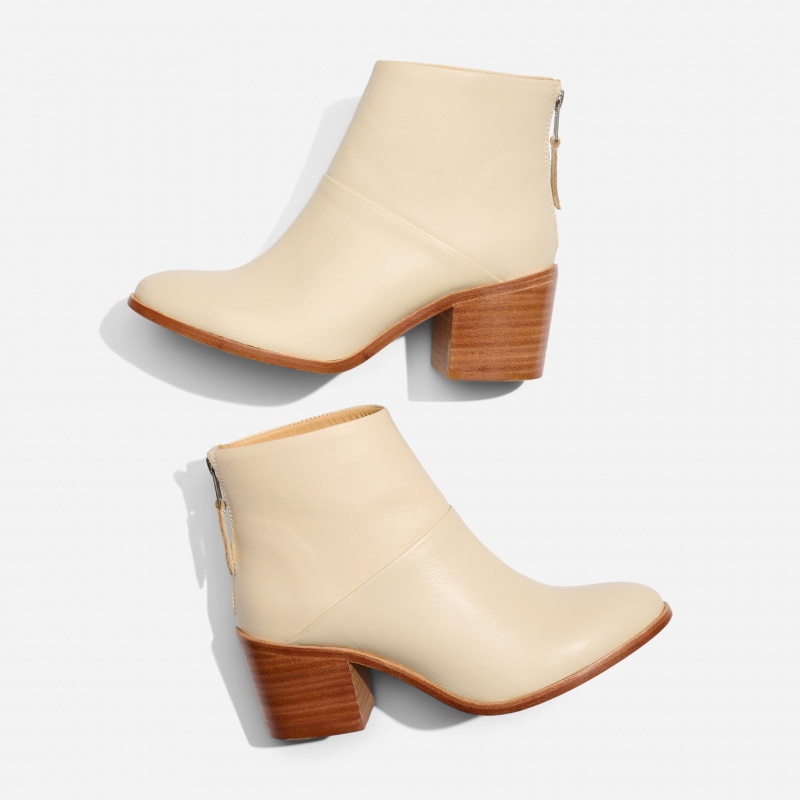 Beige Women's Nisolo Dari Boots | 364087-ZTL