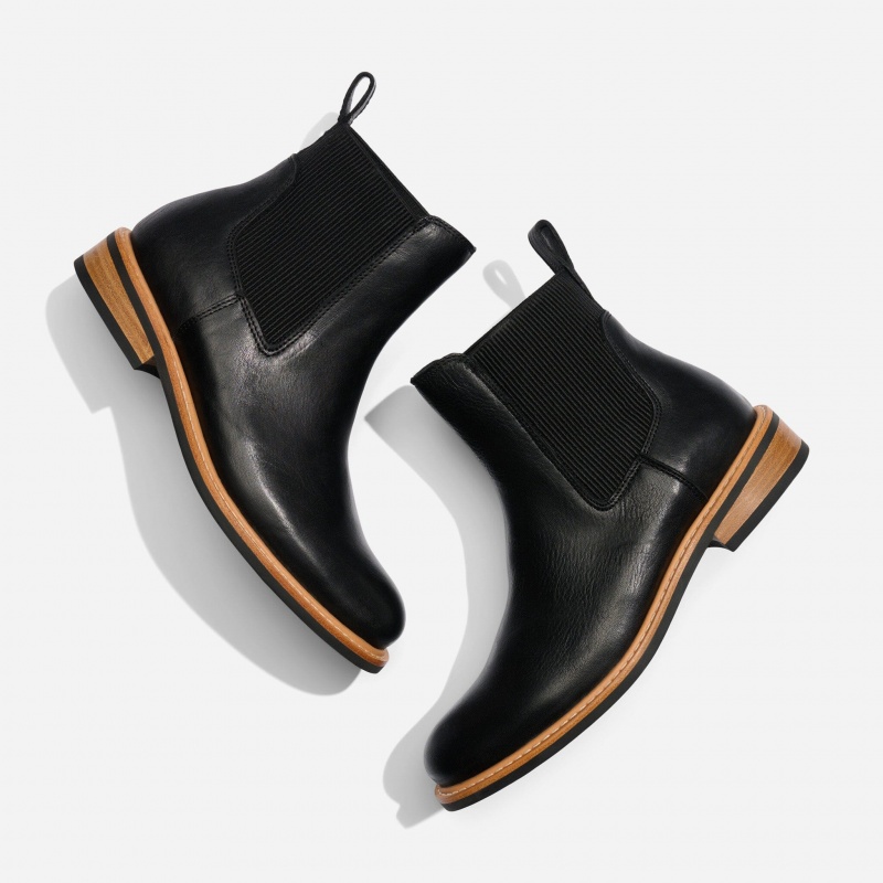 Black Women's Nisolo Carmen Chelsea Boots | 156023-QAI