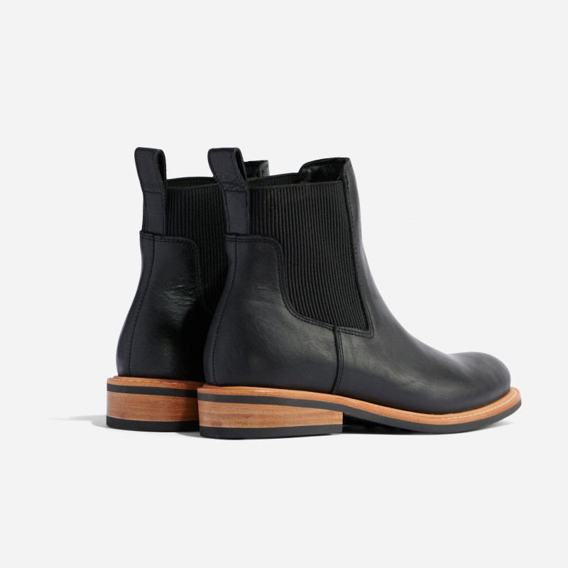 Black Women's Nisolo Carmen Chelsea Boots | 156023-QAI