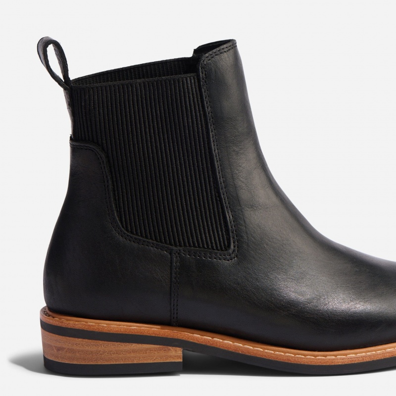 Black Women's Nisolo Carmen Chelsea Boots | 156023-QAI