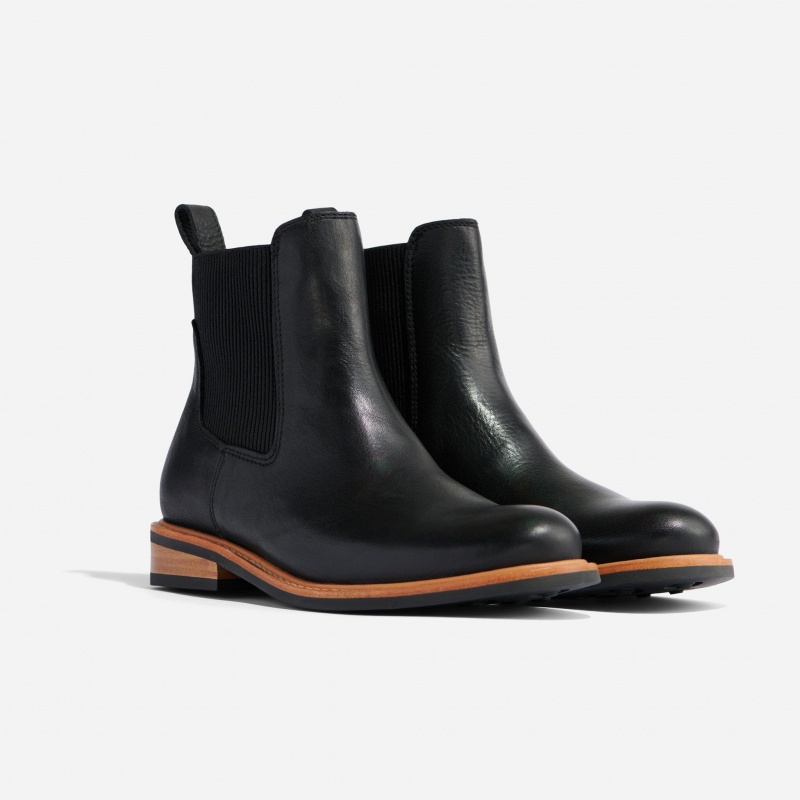 Black Women\'s Nisolo Carmen Chelsea Boots | 156023-QAI