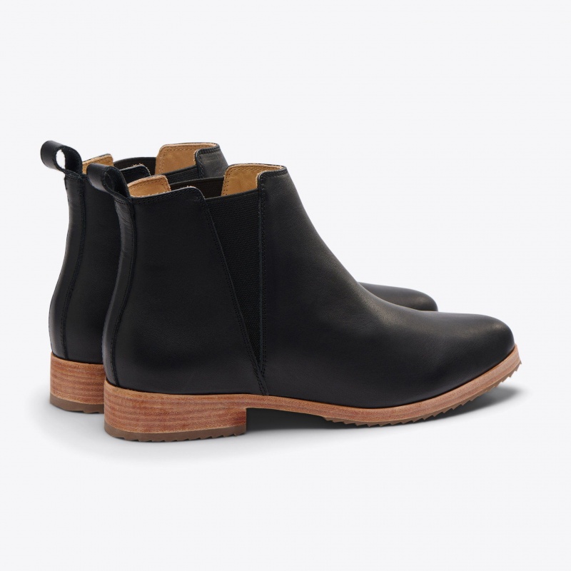 Black Women's Nisolo Classic Chelsea Boots | 503629-WNY