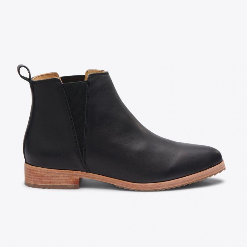 Black Women's Nisolo Classic Chelsea Boots | 503629-WNY