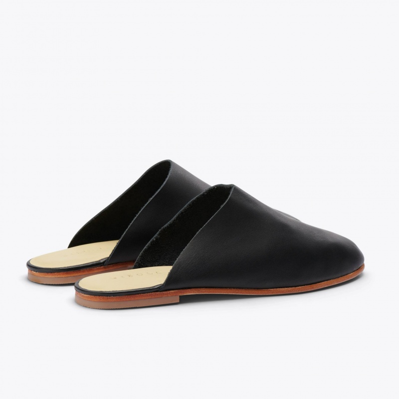 Black Women's Nisolo Lima Slip Ons | 651083-NFJ