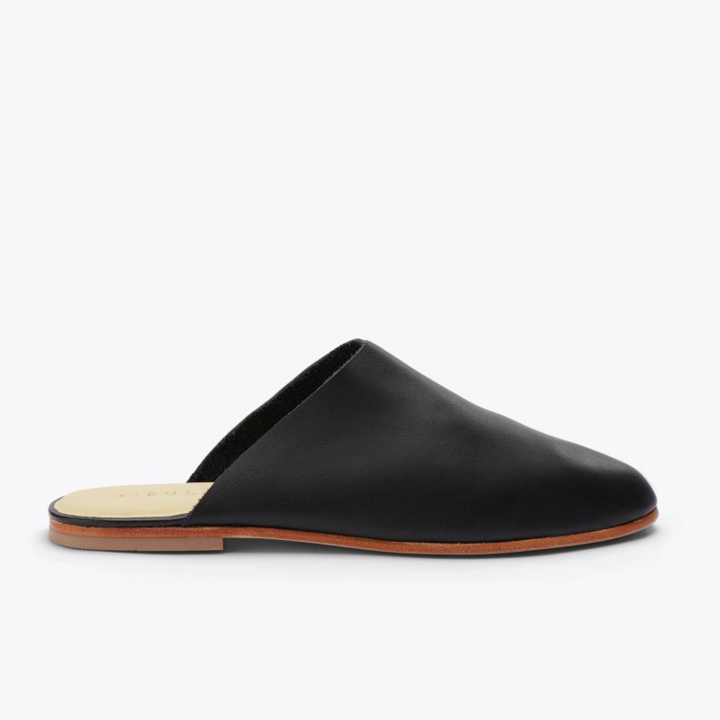 Black Women's Nisolo Lima Slip Ons | 651083-NFJ