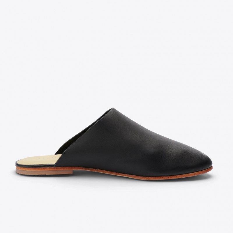 Black Women's Nisolo Lima Slip Ons | 651083-NFJ