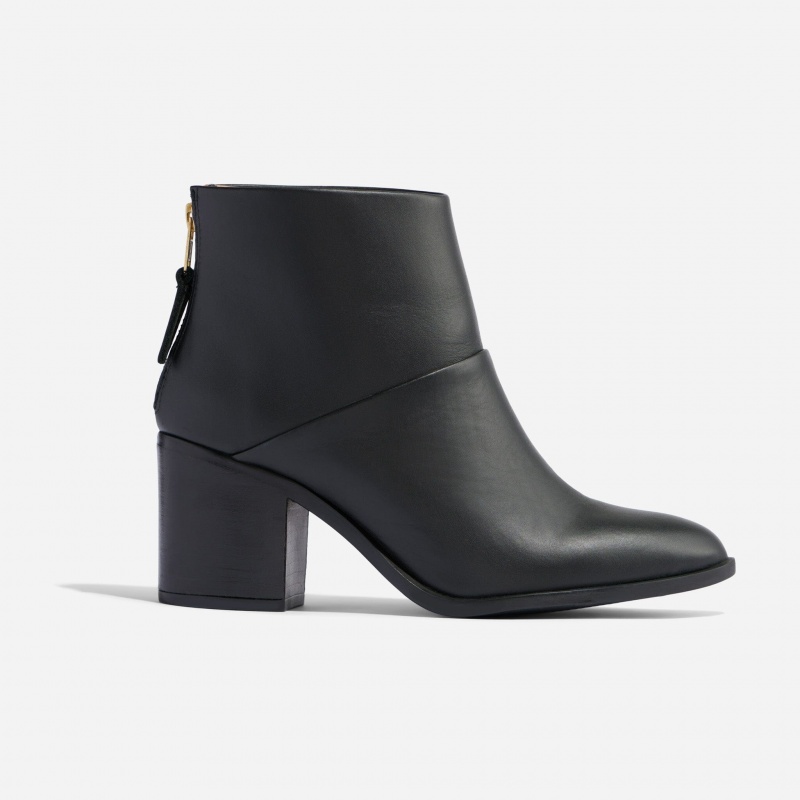 Black / Black Women's Nisolo Dari Commuter Boots | 267513-HYQ