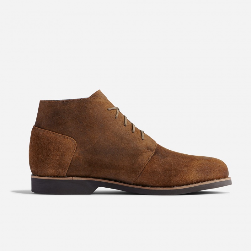 Brown Men's Nisolo Daytripper Chukka Boots | 947130-JNE