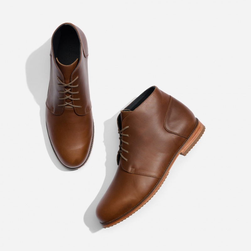 Brown Men's Nisolo Everyday Chukka Boots | 264107-WXY