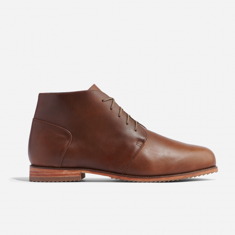 Brown Men's Nisolo Everyday Chukka Boots | 264107-WXY