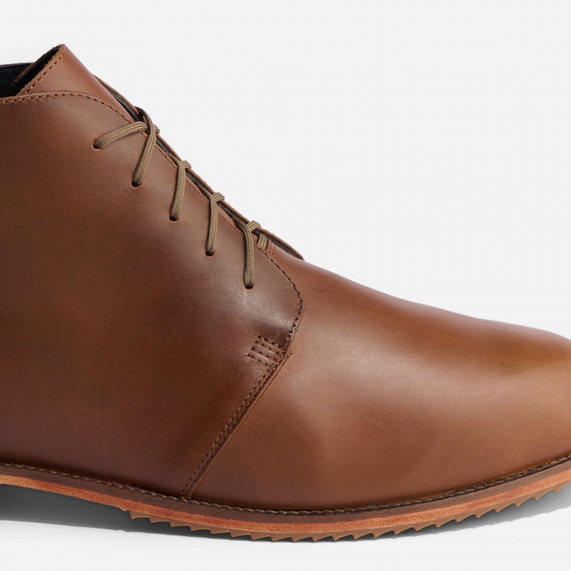 Brown Men's Nisolo Everyday Chukka Boots | 264107-WXY