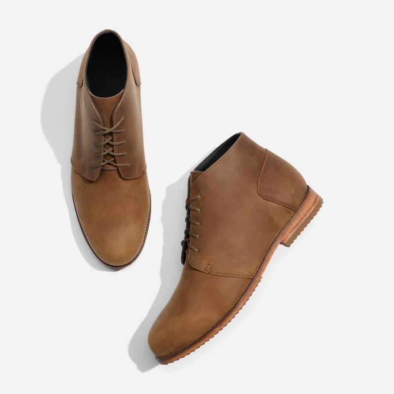 Brown Men's Nisolo Everyday Chukka Boots | 190637-YGD