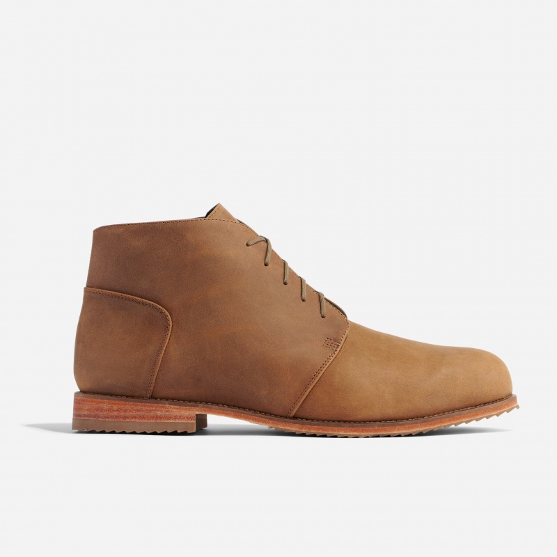 Brown Men's Nisolo Everyday Chukka Boots | 190637-YGD