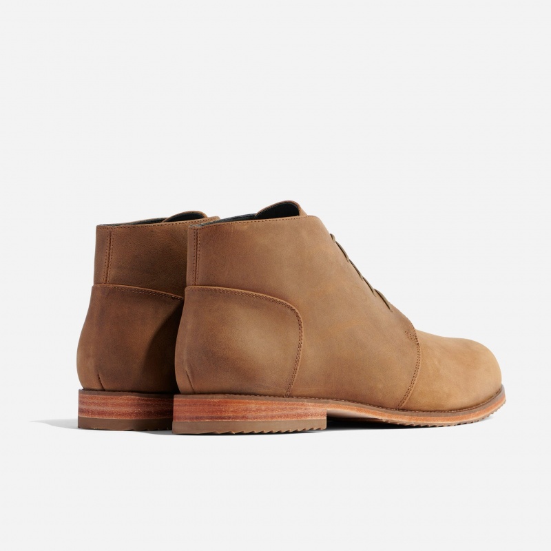 Brown Men's Nisolo Everyday Chukka Boots | 190637-YGD