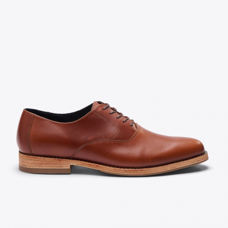 Brown Men's Nisolo Everyday Oxfords Shoes | 342719-KUI