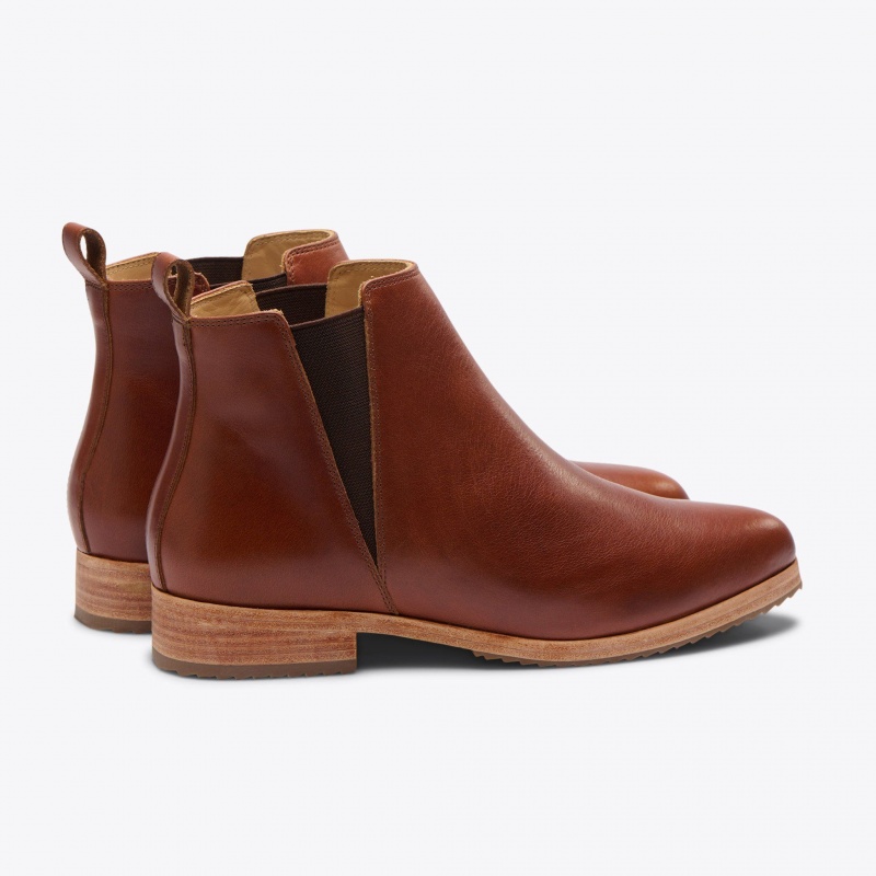 Brown Women's Nisolo Classic Chelsea Boots | 159402-OFX