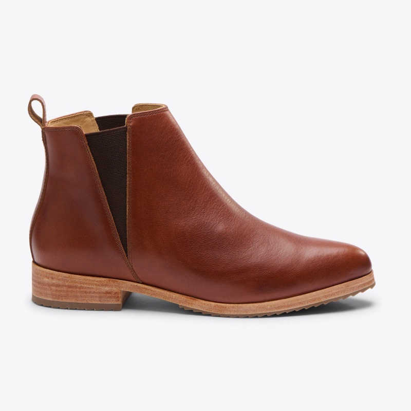 Brown Women's Nisolo Classic Chelsea Boots | 159402-OFX