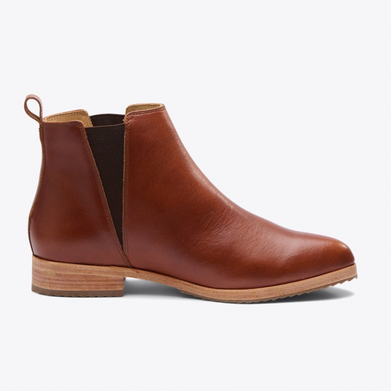 Brown Women's Nisolo Classic Chelsea Boots | 159402-OFX