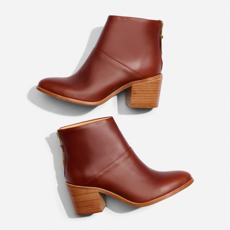 Brown Women's Nisolo Dari Boots | 069381-UYR