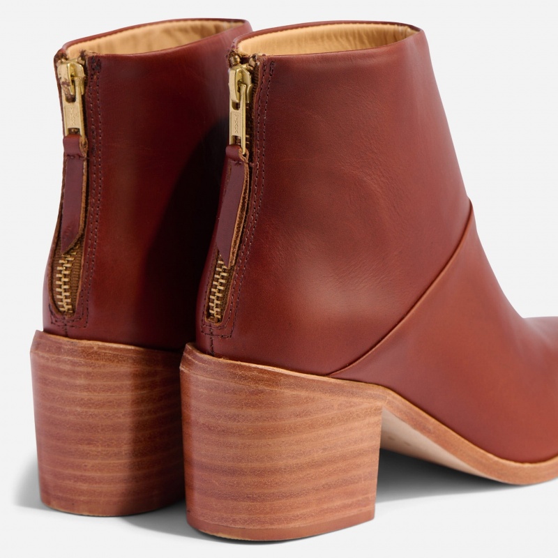 Brown Women's Nisolo Dari Boots | 069381-UYR