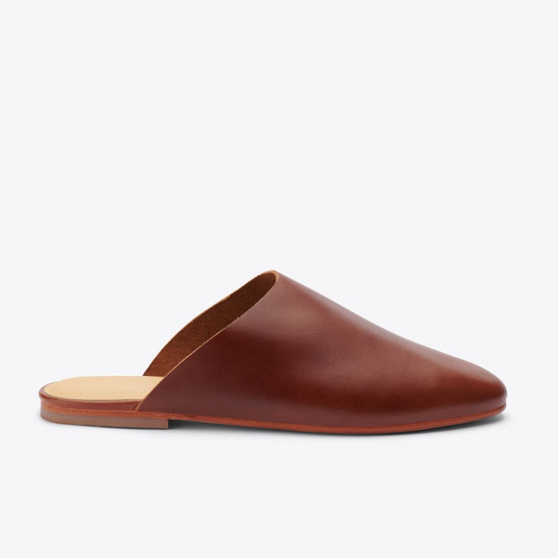 Chocolate Women's Nisolo Lima Slip Ons | 304569-GWN