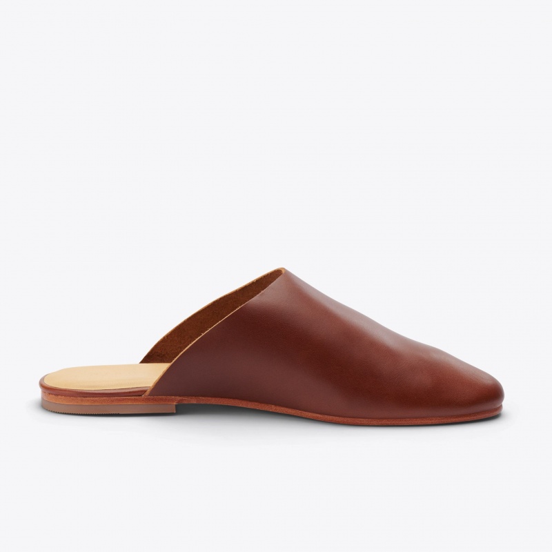 Chocolate Women's Nisolo Lima Slip Ons | 304569-GWN